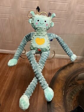 Brand New Patchwork Long Leg  Robot   Dog Squeaky Dog Toy 26”